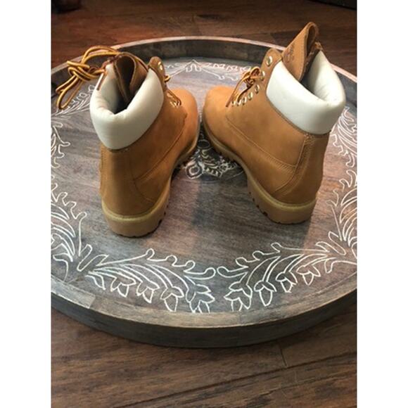 Men's Timberland Waterproof 6" Leather Work Boots- Sz 10.5 M - Picture 2 of 9